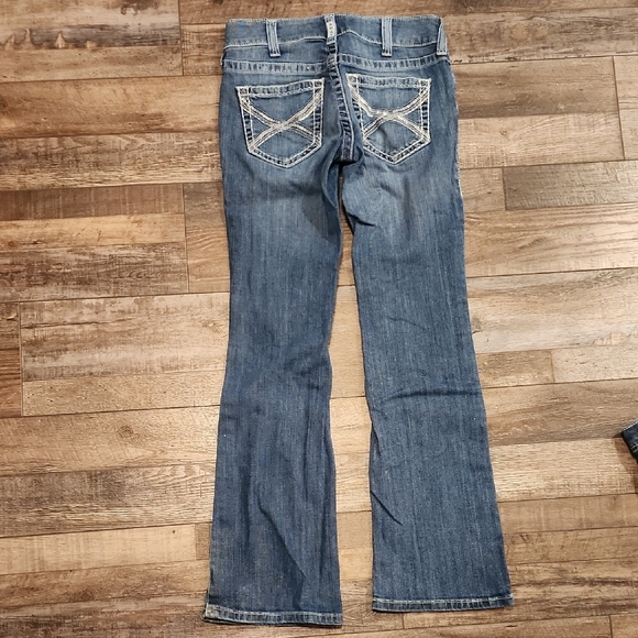 Ariat Women's Blue Boot Cut Jeans - Picture 3 of 6
